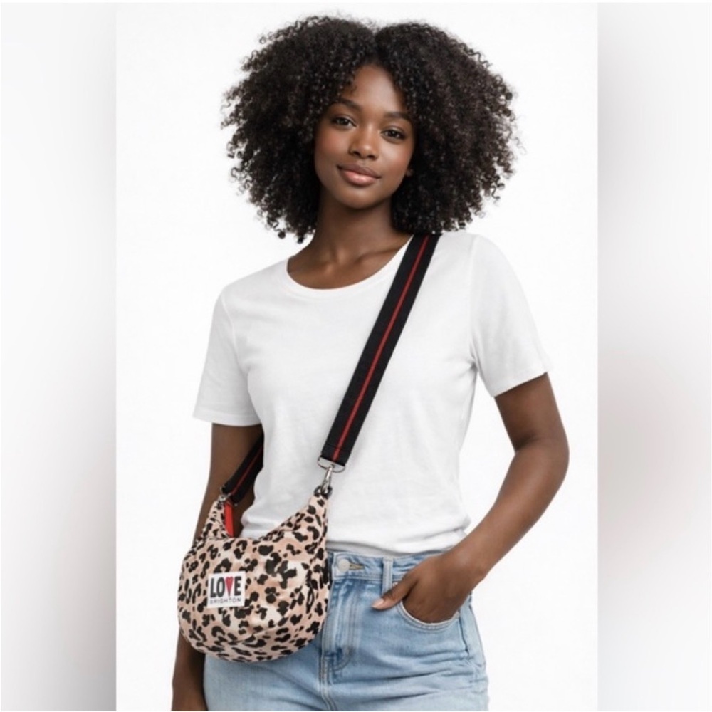 Brighton Spotted Love Sling Bag NWT